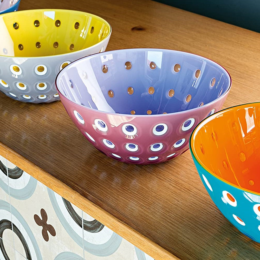 Guzzini Bowls - Le Murrine, 25 x h11 cm, Orange Guzzini Bowls - Le Murrine, 25 x h11 cm, Orange