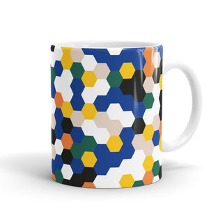 Art Design Colorful Mug Hexagon