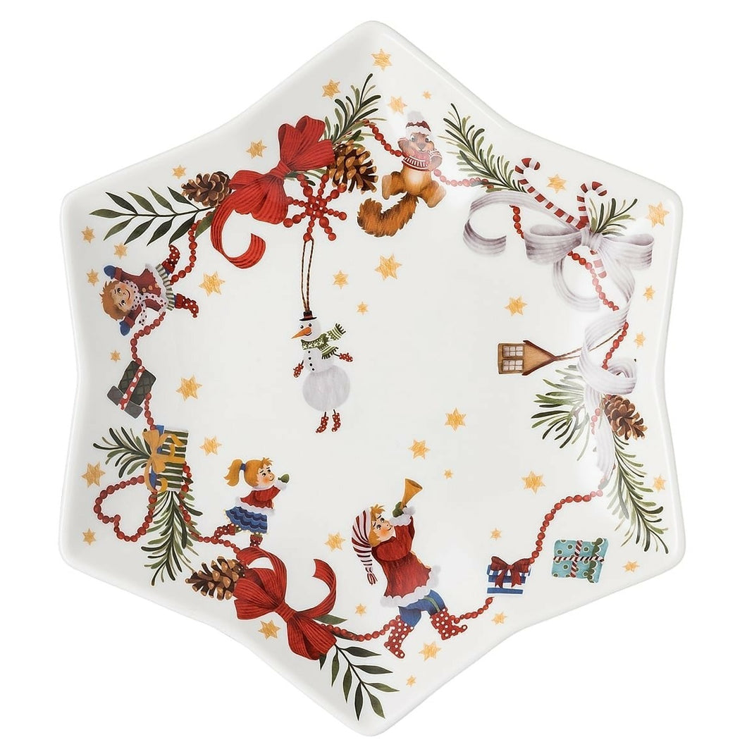 Rosenthal Christmas Star-Shaped Plate (Limited Edition)