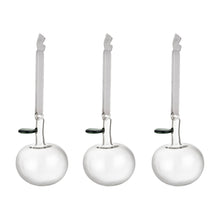 Iittala Glass Ornaments Apple Set/3