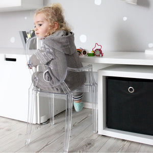 kartell ghost chair for kids