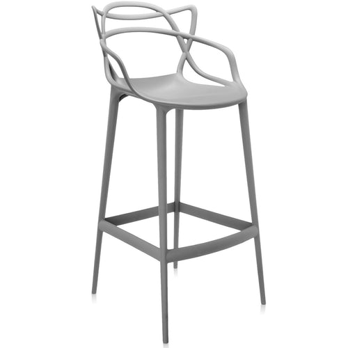 Kartell Masters Bar/Counter Chair Grey