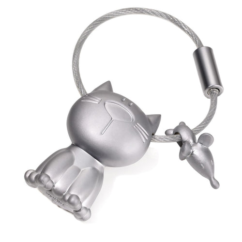 Keyring Kat + Mouse