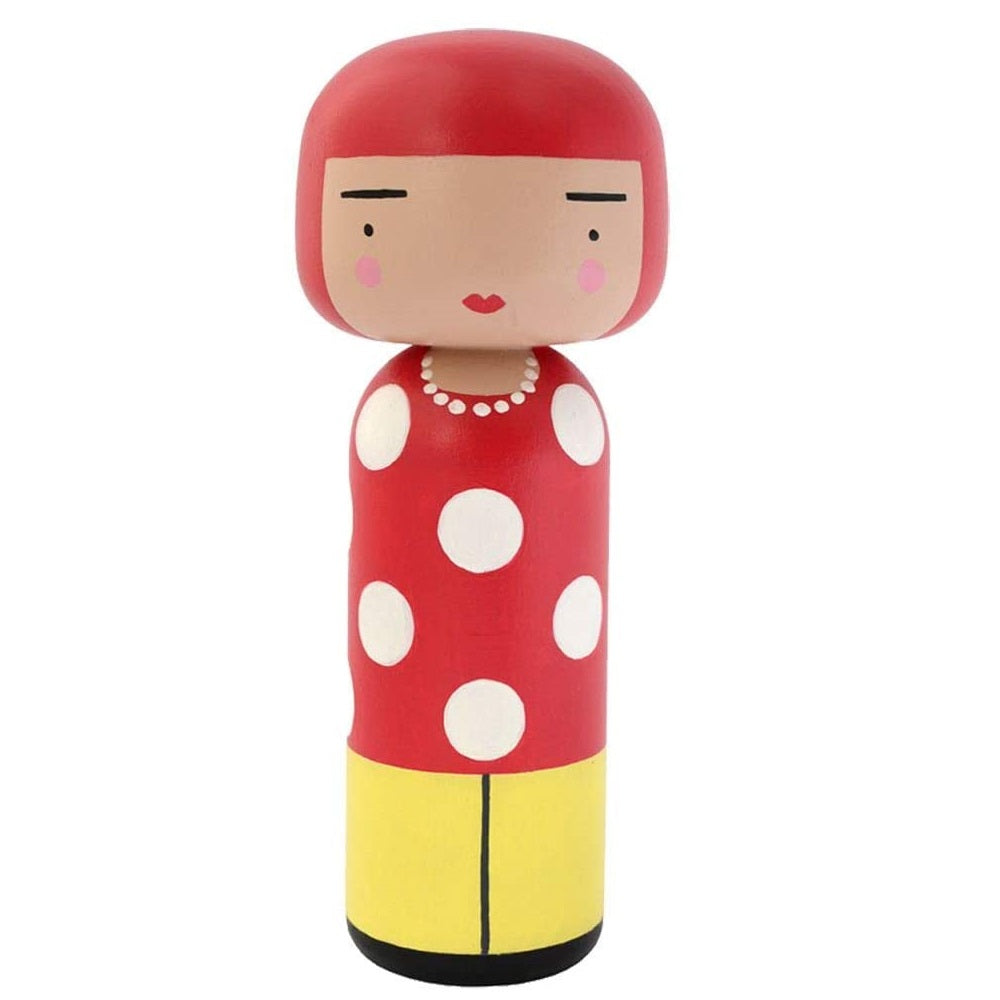 Lucie Kaas Kokeshi Doll - Dot