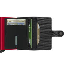 Secrid Miniwallet Cubic Black-Red