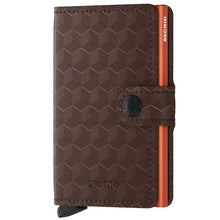 Secrid Miniwallet Optical Brown-Orange