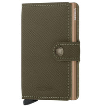 Secrid Miniwallet Saffiano Olive