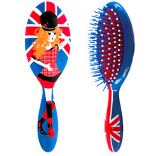 Large colorful hairbrush with a fun design