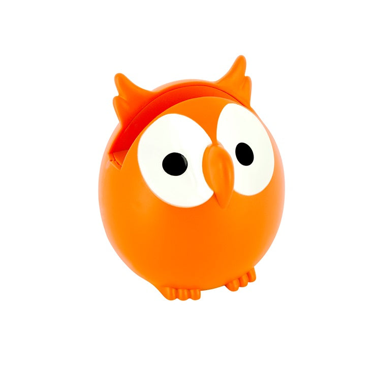 Pylones Eye Glasses Holder Owl, Orange