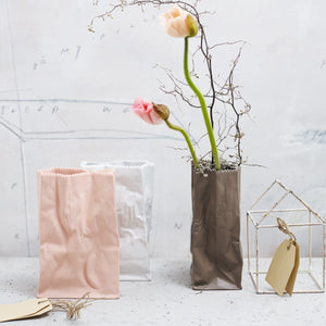 Rosenthal Studio Line Bag Vase White Glossy