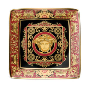 Rosenthal Versace Canape Dish Medusa Red