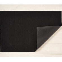 Chilewich Shag Solid Color Floormat Black