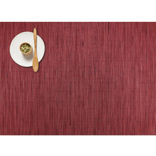Chilewich Bamboo Cranberry Collection