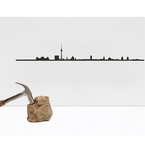 The Line 19.5” City Silhouette Skyline Berlin