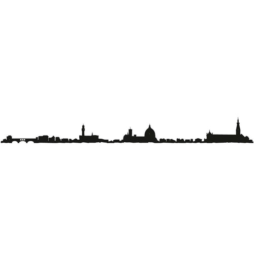 The Line 19.5” City Silhouette Skyline Florence
