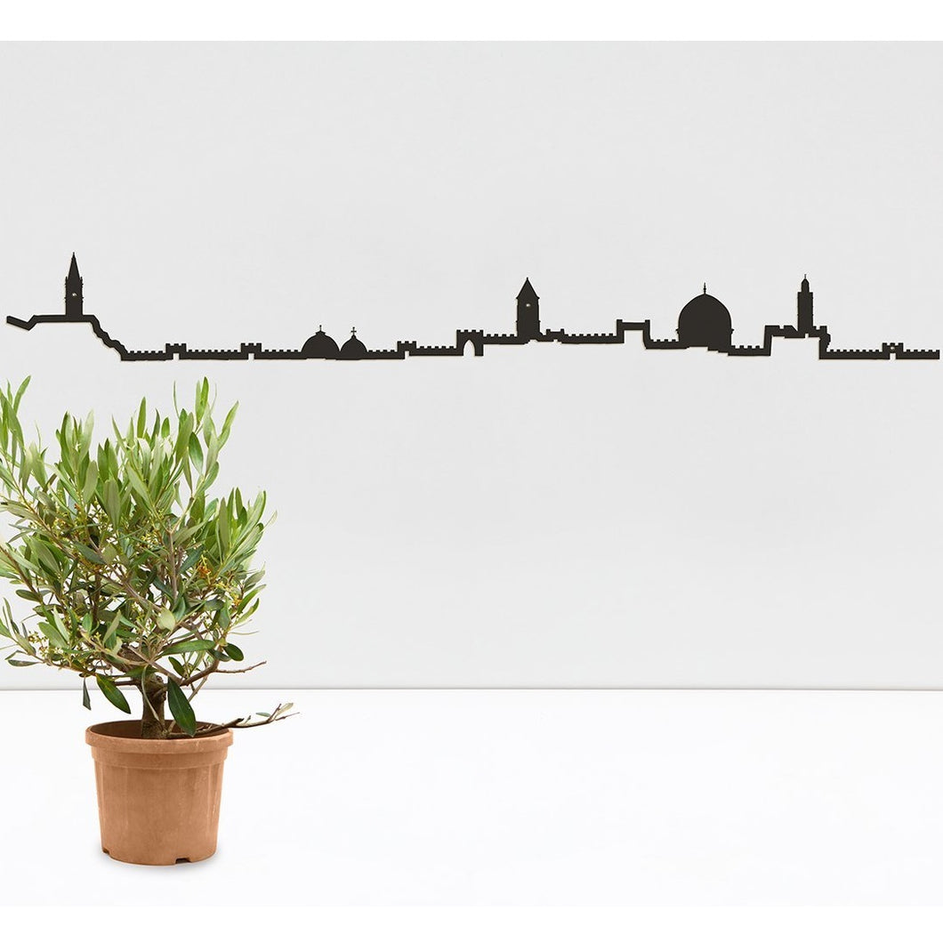 The Line 49.25” City Skyline Silhouette Jerusalem