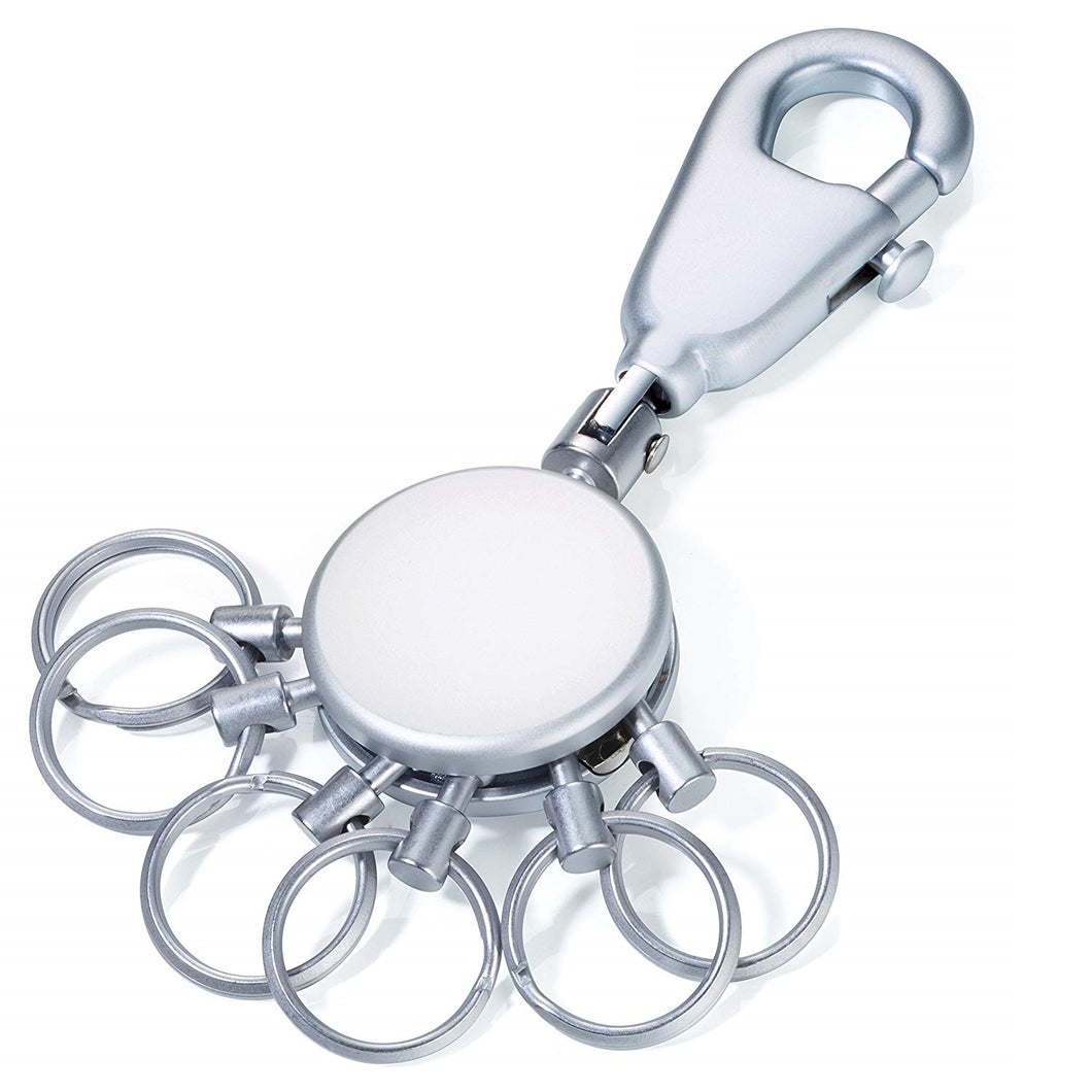 Keyring with deals detachable rings