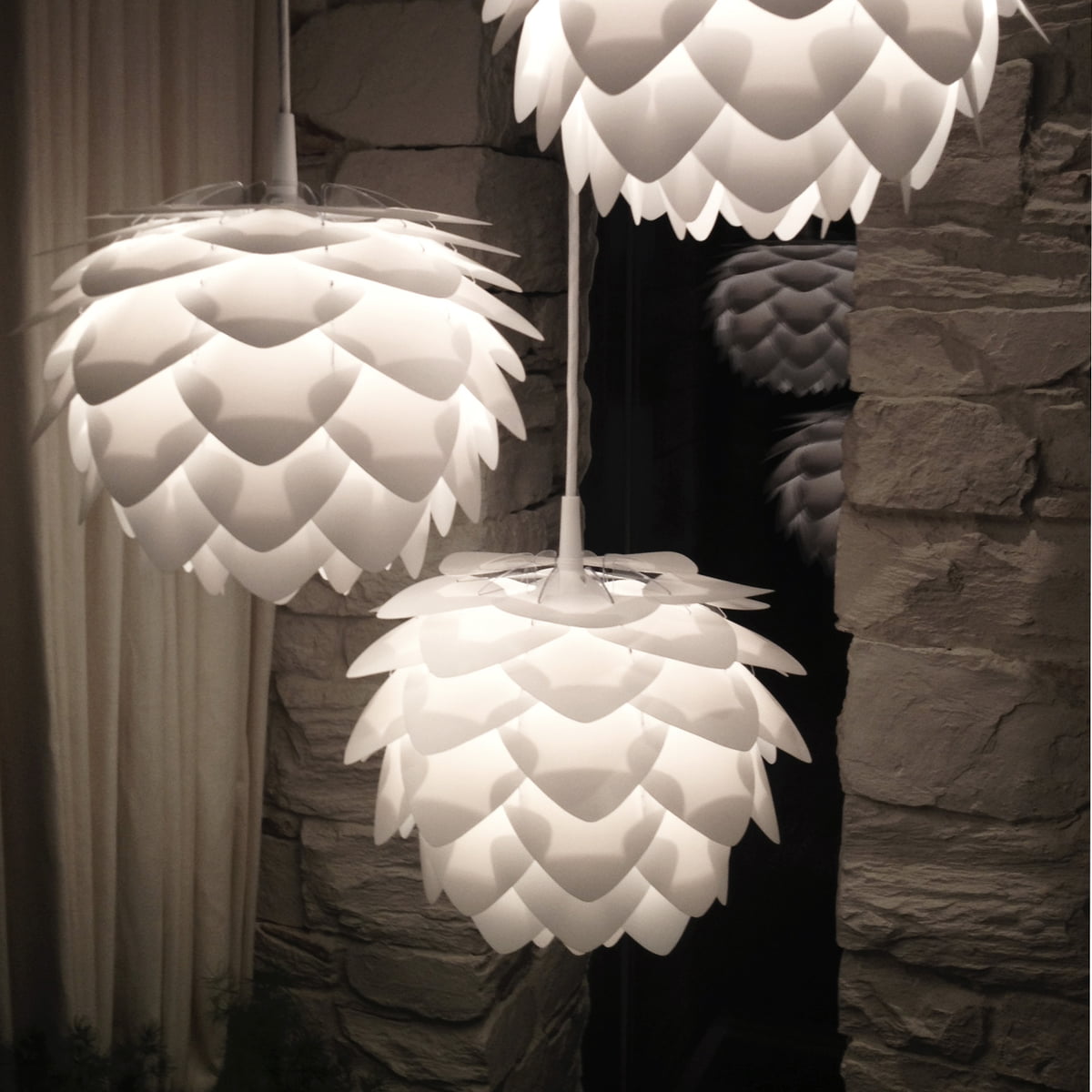Pest Carrière Slechte factor Vita Silvia Pendant Light Shade White – Speranza Design Gallery