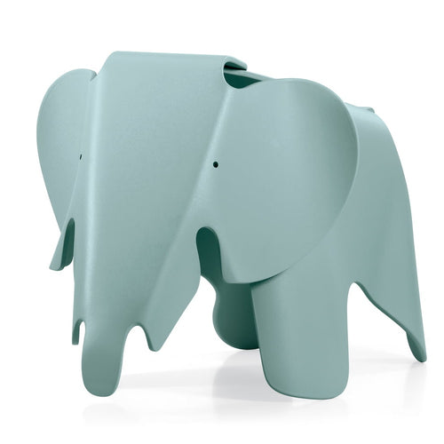 Recreation of the Eames plywood elephant, but in colorful polypropylene which can be used as decoration or gifted for kids.