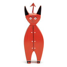 Made of hand-painted solid fir wood, the little devil brings a smile on the face of every viewer.